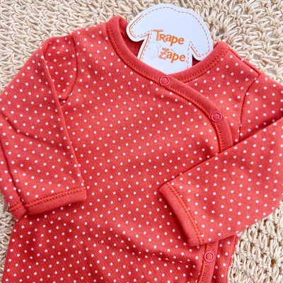 Body Kimono M/L Poá - Telha